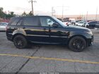 2018 Land Rover Range Rover Sport Hse Черный vin: SALWR2RV2JA197459