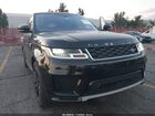 2018 Land Rover Range Rover Sport Hse Черный vin: SALWR2RV2JA197459