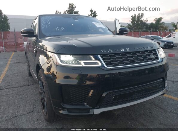 SALWR2RV2JA197459 2018 LAND ROVER RANGE ROVER SPORT Черный Вид спереди