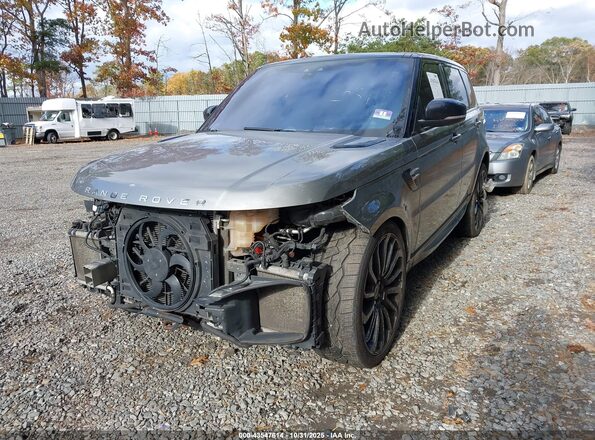SALWR2RV8KA820598 2019 LAND ROVER RANGE ROVER SPORT Gray Przód lewy