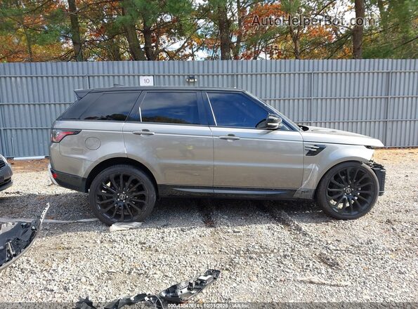 SALWR2RV8KA820598 2019 LAND ROVER RANGE ROVER SPORT Gray Widok wnętrza z tyłu