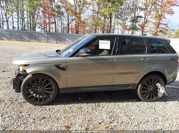 SALWR2RV8KA820598 2019 LAND ROVER RANGE ROVER SPORT Gray Widok wnętrza 360 stopni