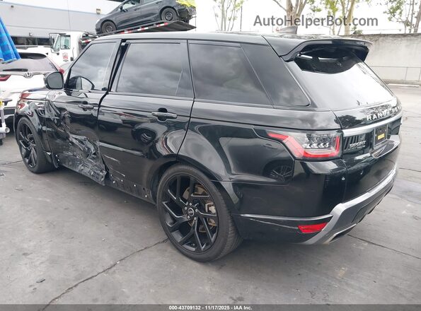 SALWR2RYXLA723589 2020 LAND ROVER RANGE ROVER SPORT Black Tył lewy