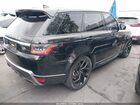 2020 Land Rover Range Rover Sport Hse Black vin: SALWR2RYXLA723589