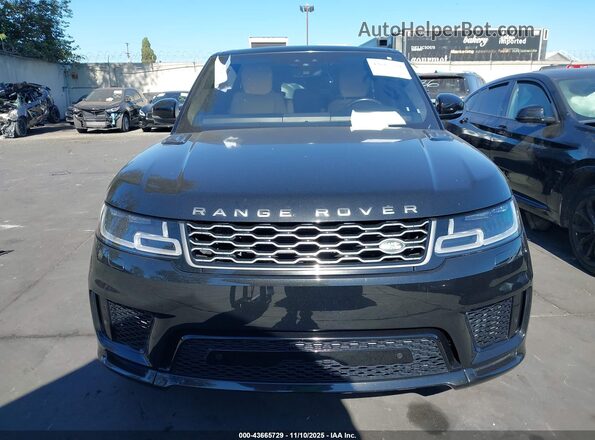 SALWR2SE0MA761432 2021 LAND ROVER RANGE ROVER SPORT Black Widok wnętrza z tyłu