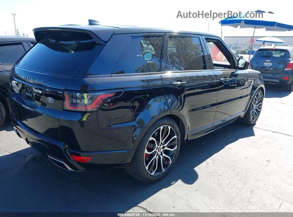 SALWR2SE0MA761432 2021 LAND ROVER RANGE ROVER SPORT Black Tył prawy