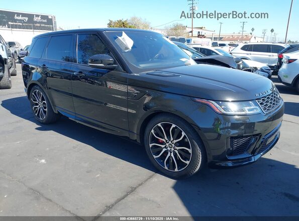 SALWR2SE0MA761432 2021 LAND ROVER RANGE ROVER SPORT Black Przód prawy