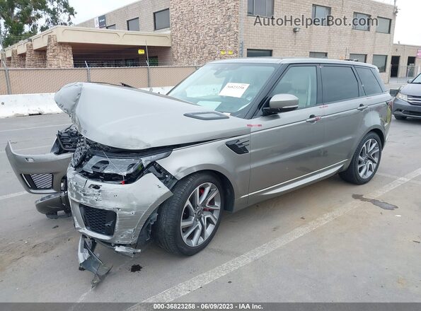 SALWR2SE7NA235431 2022 LAND ROVER RANGE ROVER SPORT Серый Передняя левая четверть