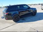2020 Land Rover Range Rover Sport Hse Mhev Черный vin: SALWR2SU1LA740112