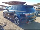 2020 Land Rover Range Rover Sport Hse Mhev Black vin: SALWR2SU4LA743750