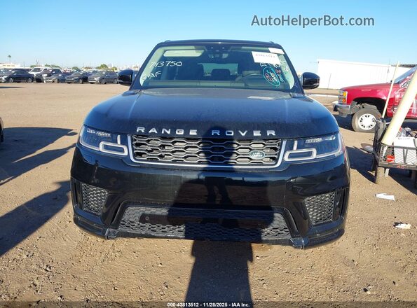 SALWR2SU4LA743750 2020 LAND ROVER RANGE ROVER SPORT Black Widok z przodu