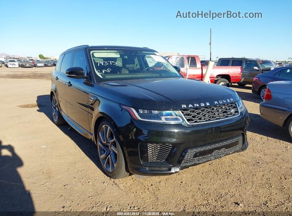 SALWR2SU4LA743750 2020 LAND ROVER RANGE ROVER SPORT Black Przód prawy