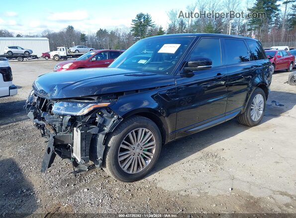 SALWR2SU5MA781473 2021 LAND ROVER RANGE ROVER SPORT Черный Передняя левая четверть