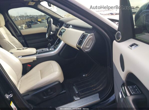 SALWR2SU6LA718722 2020 LAND ROVER RANGE ROVER SPORT Черный Вид салона спереди