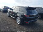 2020 Land Rover Range Rover Sport Hse Mhev Черный vin: SALWR2SU6LA718722