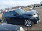 2020 Land Rover Range Rover Sport Hse Mhev Черный vin: SALWR2SU6LA718722