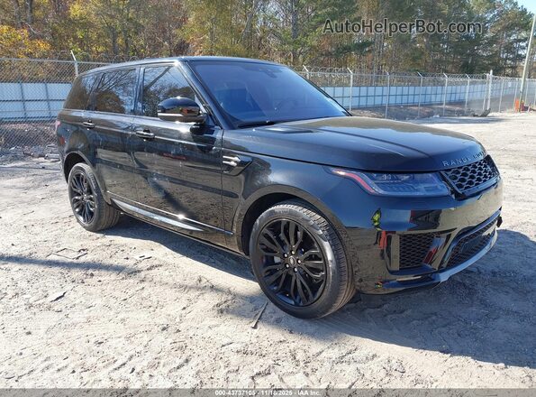 SALWR2SU8MA794315 2021 LAND ROVER RANGE ROVER SPORT Черный Передняя правая четверть
