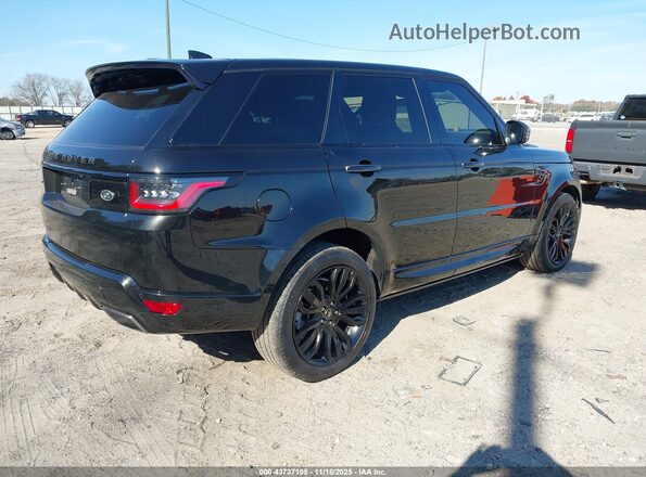 SALWR2SU8MA794315 2021 LAND ROVER RANGE ROVER SPORT Черный Задняя правая четверть