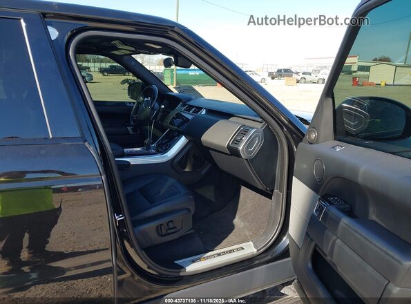 SALWR2SU8MA794315 2021 LAND ROVER RANGE ROVER SPORT Черный Вид салона спереди