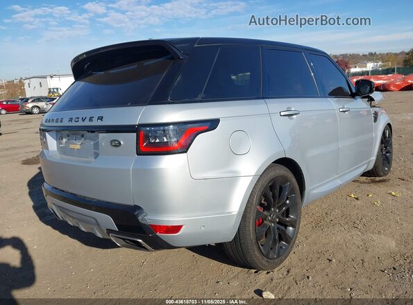 SALWS2RU4NA204431 2022 LAND ROVER RANGE ROVER SPORT Серебряный Задняя правая четверть