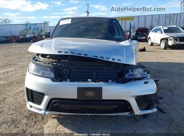 SALWS2RU4NA204431 2022 LAND ROVER RANGE ROVER SPORT Серебряный Вид щитка приборов