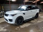 2020 Land Rover Range Rover Sport P525 Autobiography White vin: SALWV2SE8LA718127