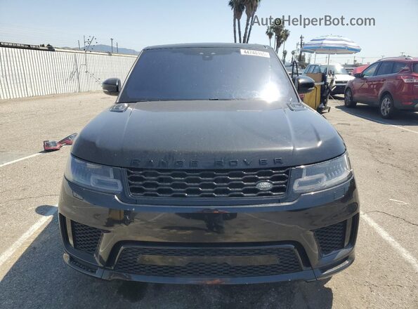 SALWV2SV1KA838513 2019 LAND ROVER RANGE Черный Вид спереди