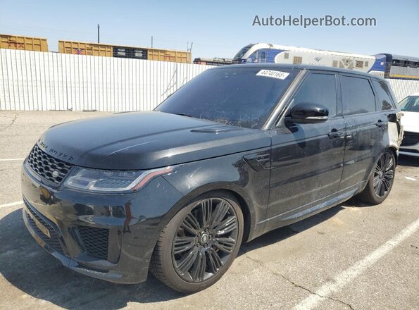 SALWV2SV1KA838513 2019 LAND ROVER RANGE Черный Передняя левая четверть