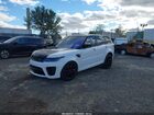 2020 Land Rover Range Rover Sport Svr White vin: SALWZ2RE9LA727591