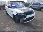 2020 Land Rover Range Rover Sport Svr White vin: SALWZ2RE9LA727591