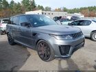 2019 Land Rover Range Rover Sport Svr Gray vin: SALWZ2SE1KA821442
