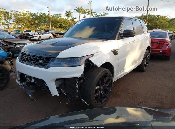SALWZ2SE2KA865739 2019 LAND ROVER RANGE ROVER SPORT Белый Передняя левая четверть