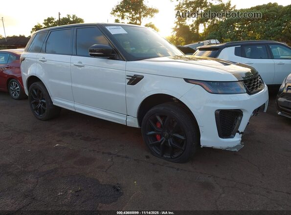 SALWZ2SE2KA865739 2019 LAND ROVER RANGE ROVER SPORT Белый Передняя правая четверть