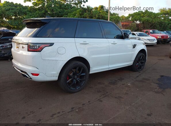 SALWZ2SE2KA865739 2019 LAND ROVER RANGE ROVER SPORT Белый Задняя правая четверть