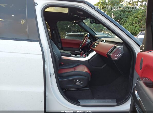 SALWZ2SE2KA865739 2019 LAND ROVER RANGE ROVER SPORT Белый Вид салона спереди