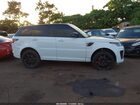 2019 Land Rover Range Rover Sport Svr Белый vin: SALWZ2SE2KA865739