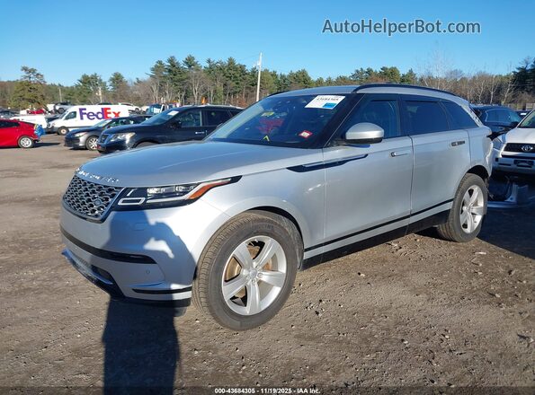 SALYB2EX5KA215992 2019 LAND ROVER RANGE ROVER VELAR Серебряный Передняя левая четверть