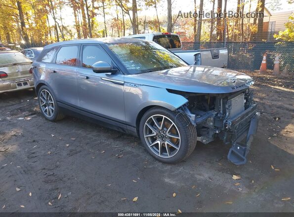 SALYJ2EX3MA316356 2021 LAND ROVER RANGE ROVER VELAR Синий Передняя правая четверть