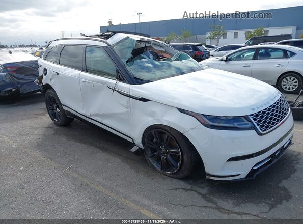 SALYJ2EX8NA334210 2022 LAND ROVER RANGE ROVER VELAR Белый Передняя правая четверть