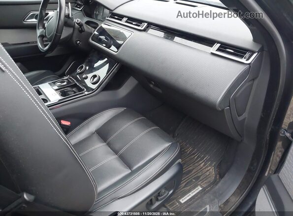 SALYK2EX2LA269333 2020 LAND ROVER RANGE ROVER VELAR Black Вид салону спереду