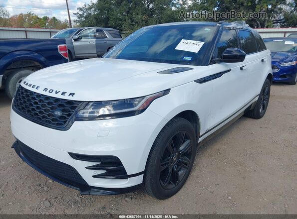 SALYK2EX8LA277131 2020 LAND ROVER RANGE ROVER VELAR Белый Передняя левая четверть
