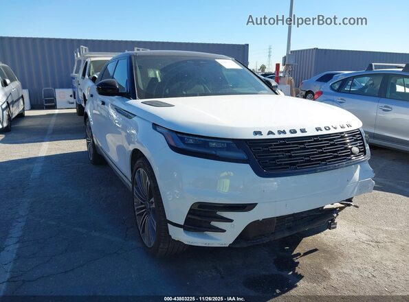 SALYL2EX5RA384210 2024 LAND ROVER RANGE ROVER VELAR Белый Передняя правая четверть