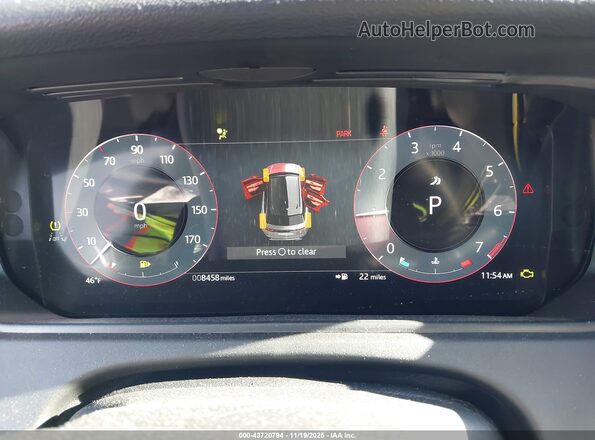 SALYL2EX5SA394127 2025 LAND ROVER RANGE ROVER VELAR Черный Вид задних сидений
