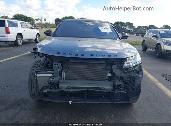 SALYL2EX7KA783898 2019 LAND ROVER RANGE ROVER VELAR Gray უკანა სალონის ხედი