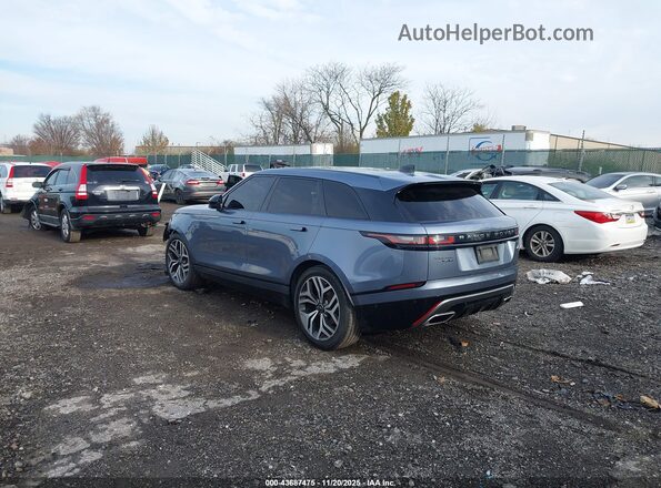 SALYL2FV2KA214096 2019 LAND ROVER RANGE ROVER VELAR Light Blue Задня ліва чверть