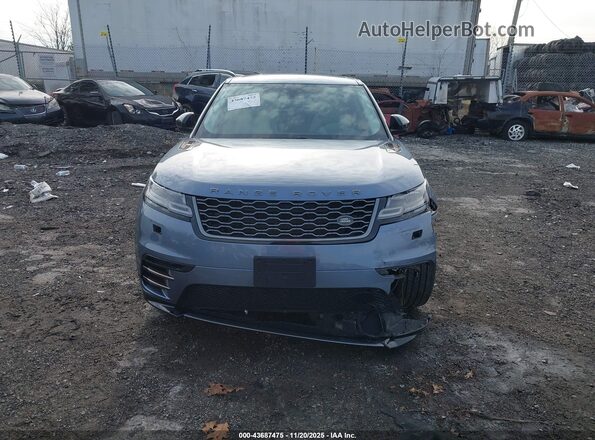 SALYL2FV2KA214096 2019 LAND ROVER RANGE ROVER VELAR Light Blue Вид щитка приладів