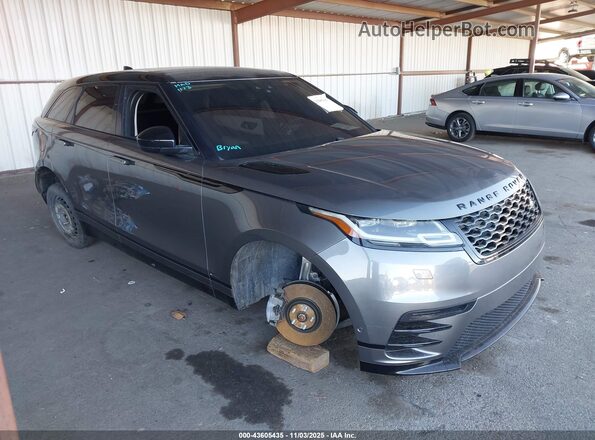 SALYL2RV1JA770989 2018 LAND ROVER RANGE ROVER VELAR Gray Przód prawy