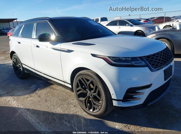 SALYL2RV8JA755860 2018 LAND ROVER RANGE ROVER VELAR Белый Передняя правая четверть