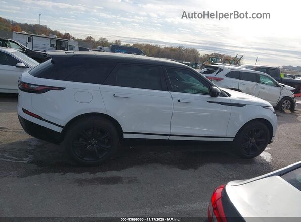 SALYT2EX4NA346283 2022 LAND ROVER RANGE ROVER VELAR Белый Вид задней части салона