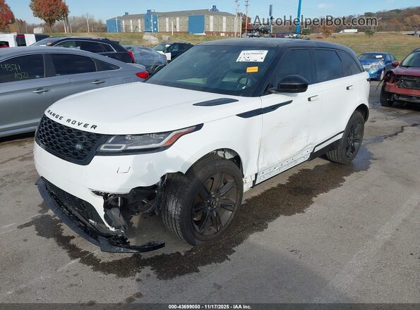SALYT2EX4NA346283 2022 LAND ROVER RANGE ROVER VELAR Белый Передняя левая четверть